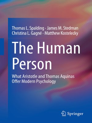 cover image of The Human Person